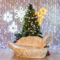 Диван садово-парковый Лебедь - фото 19743