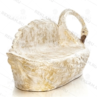 Диван садово-парковый Лебедь - фото 19746