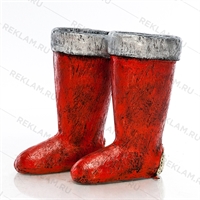 Валенки новогодний декор для кафе