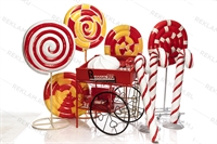 оформление витрин леденцы