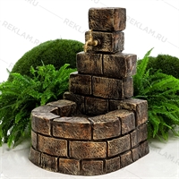 Умывальник для сада, стеклопластик, H 70 см - фото 20079