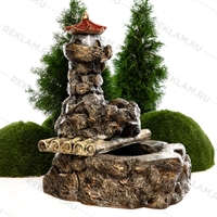 Фонтан китайский домик