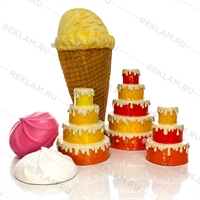 Фигура Мороженое рожок, U08774 - фото 20193