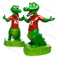 Объемная фигура крокодил