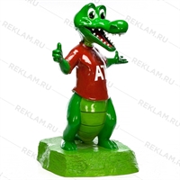 Ростовая фигура крокодил