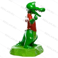 Крокодил рекламная фигура