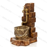 Умывальник с кадкой, стеклопластик, h 71 см - фото 20261