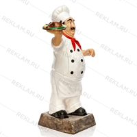 Рекламная фигура повар с курицей