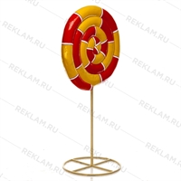 Комплект рекламных стопперов Большие леденцы, стеклопластик - фото 20533