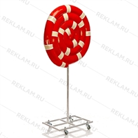 рекламная конфета леденец