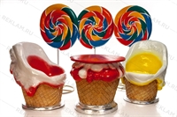 Комплект рекламных фигур