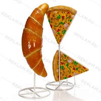 Фигуры для рекламы кафе