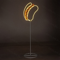 Неоновая вывеска Хот Дог