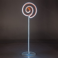 неоновая вывеска леденец