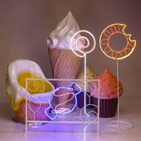 неоновая реклама для кафе