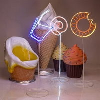 неоновая реклама для ресторанов