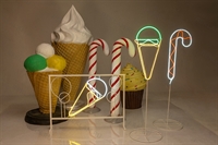 неоновая реклама для кафе