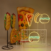 неоновая реклама для оформления кафе