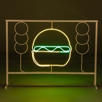 секционный заборчик для оформления кафе