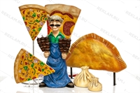 рекламные фигуры для кафе