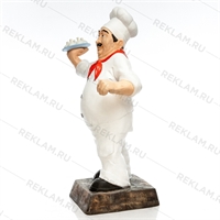 рекламная объемная фигура повар