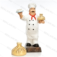 объемная реклама для ресторана