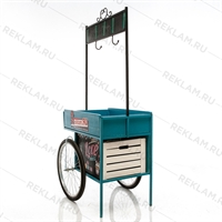 Торговая тележка на колесах