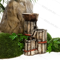 Фонтан Вязанка, полистоун, 67 см.