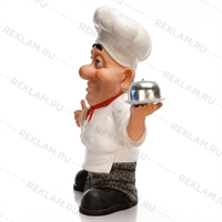 фигура повар с фирменным блюдом