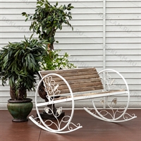 Кресло-качалка для сада - фото 22239