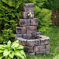 Умывальник для сада, стеклопластик, H 70 см - фото 22388