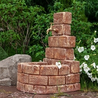 Умывальник для сада, стеклопластик, H 70 см - фото 22394