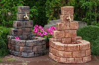 Умывальник для сада, стеклопластик, H 70 см - фото 22396