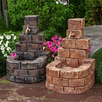 Умывальник для сада, стеклопластик, H 70 см - фото 22397