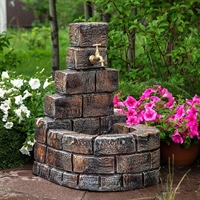 Умывальник для сада, стеклопластик, H 70 см - фото 22399