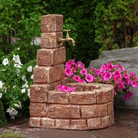 Умывальник для сада, стеклопластик, H 70 см - фото 22401