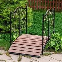 кованый мостик для сада