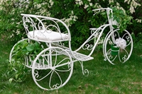 Садовый велосипед с кашпо - фото 22541
