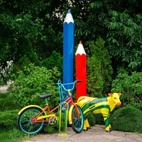 рекламная фигура Теленок