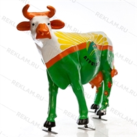 Рекламная фигура коровы Агроглобус