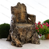 деревянное кресло