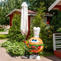 Гамбургер рекламная фигура