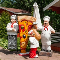 рекламные фигуры для ресторана