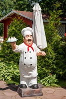 Повар с хинкали рекламная фигура