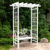 кованая арка для сада