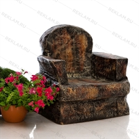 кресло каменное