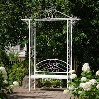 белая беседка