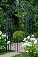 садовая арка с калиткой