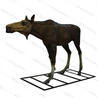 объемная фигура лосиха