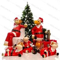 Фигуры для оформления витрин к 2021 году